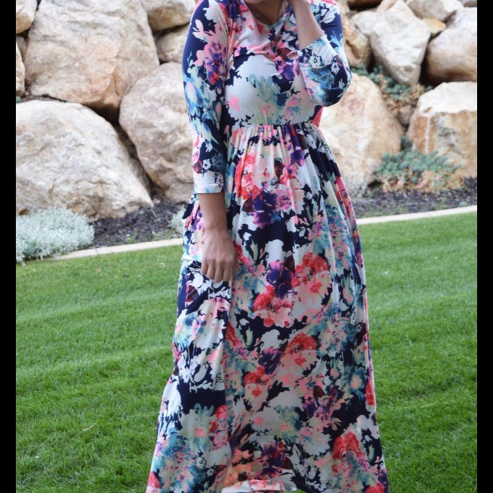 Hazel Blues dress from Tara Lynn’s Boutique